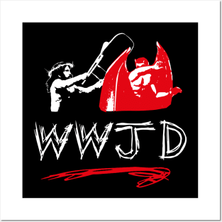 WWJD Attitude Posters and Art